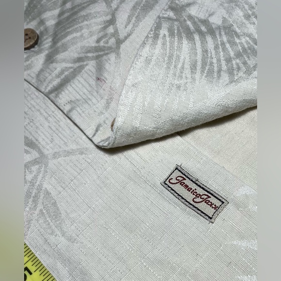 Jamaica Jazz Silk Hawaiian Short Sleeve Button Down Shirt Sz XL - Picture 5 of 7